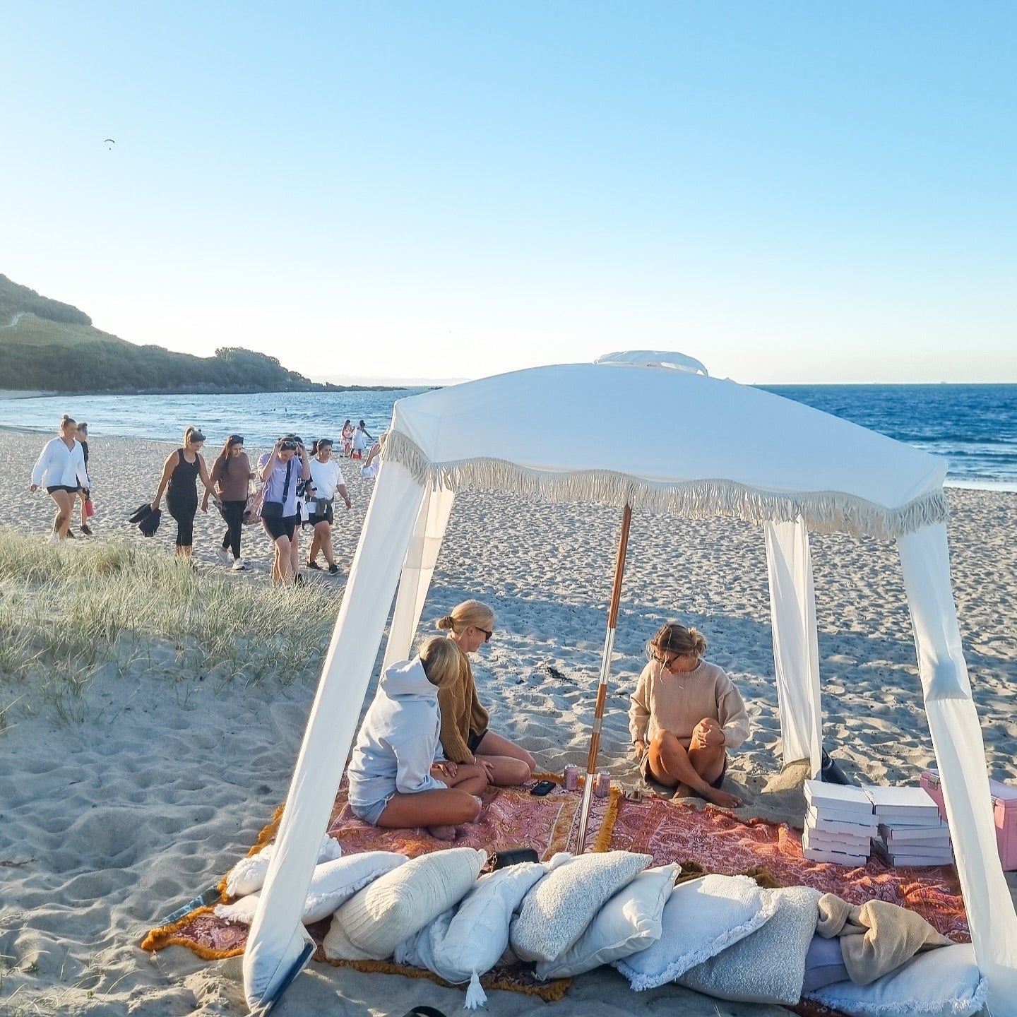 Premium Coastal Cabana - Antique White